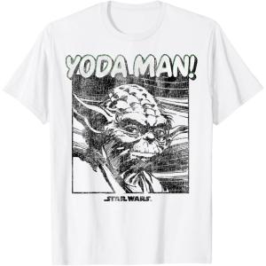 image:imageStar Wars Yoda Man Portrait TShirtWhite