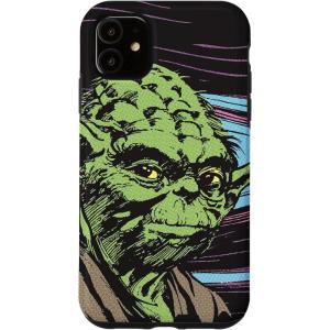 image:imageiPhone 16 Star Wars Retro Yoda Jedi Master Comic Illustration Black CaseiPhone 11