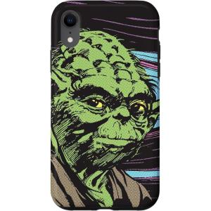 image:imageiPhone 16 Star Wars Retro Yoda Jedi Master Comic Illustration Black CaseiPhone XR
