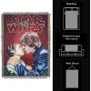 image:imageNORTHWEST Star Wars Woven Tapestry Throw Blanket 48 x 60 Storm AheadSpace Kiss