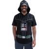 image:imageSTAR WARS Hooded Matching Family Cosplay TShirt Toddler to Adult Sizes 4T  2XLBlack  Darth Vader