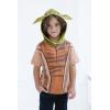 image:imageSTAR WARS Hooded Matching Family Cosplay TShirt Toddler to Adult Sizes 4T  2XLBrown  Green  Yoda
