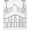 image:imageSTAR WARS Hooded Matching Family Cosplay TShirt Toddler to Adult Sizes 4T  2XLWhite  Stormtrooper