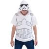 image:imageSTAR WARS Hooded Matching Family Cosplay TShirt Toddler to Adult Sizes 4T  2XLWhite  Stormtrooper