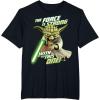image:imageStar Wars Clone Wars Yoda Force Is Strong Graphic TShirt TShirtBlack