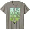 image:imageStar Wars Do Or Do Not There Is No Try Yoda TShirt C2 TShirtSlate Grey