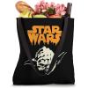 image:imageStar Wars Halloween Drip Paint Logo Yoda Face Tote Bag