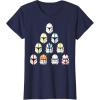 image:imageStar Wars Imperial Stormtroopers Helmet Pyramid TShirt TShirtNavy Blue