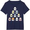 image:imageStar Wars Imperial Stormtroopers Helmet Pyramid TShirt TShirtNavy Blue