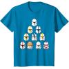 image:imageStar Wars Imperial Stormtroopers Helmet Pyramid TShirt TShirtSapphire Blue