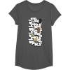 image:imageStar Wars Logo Darth Vader Yoda Kawaii Characters TShirt TShirtAsphalt Grey
