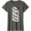image:imageStar Wars Logo Darth Vader Yoda Kawaii Characters TShirt TShirtAsphalt Grey
