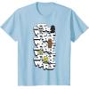 image:imageStar Wars Logo Darth Vader Yoda Kawaii Characters TShirt TShirtBaby Blue