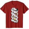 image:imageStar Wars Logo Darth Vader Yoda Kawaii Characters TShirt TShirtCranberry Red