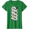 image:imageStar Wars Logo Darth Vader Yoda Kawaii Characters TShirt TShirtKelly Green
