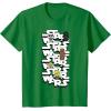 image:imageStar Wars Logo Darth Vader Yoda Kawaii Characters TShirt TShirtKelly Green