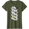 image:imageStar Wars Logo Darth Vader Yoda Kawaii Characters TShirt TShirtOlive Green