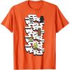 image:imageStar Wars Logo Darth Vader Yoda Kawaii Characters TShirt TShirtOrange