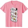 image:imageStar Wars Logo Darth Vader Yoda Kawaii Characters TShirt TShirtPink