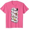 image:imageStar Wars Logo Darth Vader Yoda Kawaii Characters TShirt TShirtPink Heather