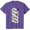 image:imageStar Wars Logo Darth Vader Yoda Kawaii Characters TShirt TShirtPurple Heather