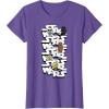 image:imageStar Wars Logo Darth Vader Yoda Kawaii Characters TShirt TShirtPurple Heather