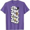 image:imageStar Wars Logo Darth Vader Yoda Kawaii Characters TShirt TShirtPurple Heather