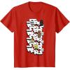 image:imageStar Wars Logo Darth Vader Yoda Kawaii Characters TShirt TShirtRed