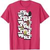 image:imageStar Wars Logo Darth Vader Yoda Kawaii Characters TShirt TShirtRed Heather