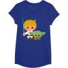 image:imageStar Wars Luke Yoda Cute Cartoon Jedi In Training TShirt TShirtRoyal Blue