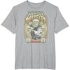 image:imageStar Wars Master Yoda Seventies Retro Poster TShirtHeather Grey