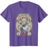 image:imageStar Wars Master Yoda Seventies Retro Poster TShirtPurple Heather