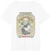 image:imageStar Wars Master Yoda Seventies Retro Poster TShirtWhite