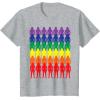 image:imageStar Wars Stormtrooper Army Rainbow TShirtHeather Grey