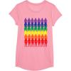 image:imageStar Wars Stormtrooper Army Rainbow TShirtPink
