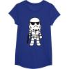 image:imageStar Wars Stormtrooper Cute Cartoon Style Graphic TShirt TShirtRoyal Blue