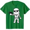 image:imageStar Wars Stormtrooper Cute ChibiKawaii Graphic TShirt TShirtKelly Green