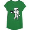 image:imageStar Wars Stormtrooper Cute ChibiKawaii Graphic TShirt TShirtKelly Green
