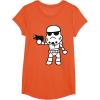 image:imageStar Wars Stormtrooper Cute ChibiKawaii Graphic TShirt TShirtOrange
