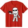 image:imageStar Wars Stormtrooper Cute ChibiKawaii Graphic TShirt TShirtRed