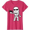 image:imageStar Wars Stormtrooper Cute ChibiKawaii Graphic TShirt TShirtRed Heather