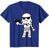 image:imageStar Wars Stormtrooper Cute ChibiKawaii Graphic TShirt TShirtRoyal Blue