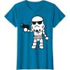 image:imageStar Wars Stormtrooper Cute ChibiKawaii Graphic TShirt TShirtSapphire Blue