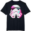 image:imageStar Wars Stormtrooper GeometricPrism Helmet Graphic TShirt TShirtBlack