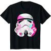 image:imageStar Wars Stormtrooper GeometricPrism Helmet Graphic TShirt TShirtBlack