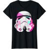 image:imageStar Wars Stormtrooper GeometricPrism Helmet Graphic TShirt TShirtBlack