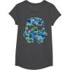 image:imageStar Wars Stormtrooper Hawaiian Print Helmet TShirt C1 TShirtDark Heather Grey