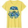 image:imageStar Wars Stormtrooper Hawaiian Print Helmet TShirt C1 TShirtLemon Yellow