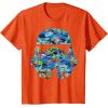 image:imageStar Wars Stormtrooper Hawaiian Print Helmet TShirt C1 TShirtOrange