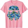image:imageStar Wars Stormtrooper Hawaiian Print Helmet TShirt C1 TShirtPink